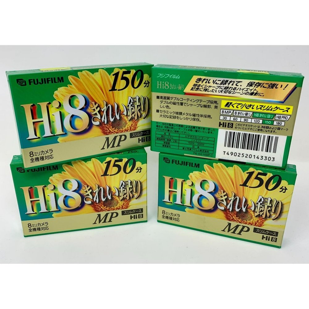 10 Japan Limited FujiFilm Blank Video Hi8 Tape MP6‎